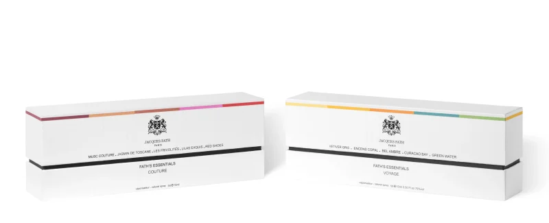 Jacques Fath Parfums, Coffrets Sets Voyage and Couture